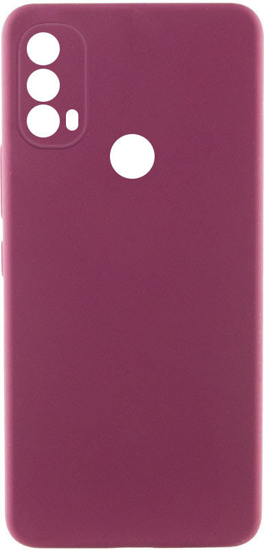 

Lakshmi Case Silicone Cover Full Camera Plum for Motorola Moto E40