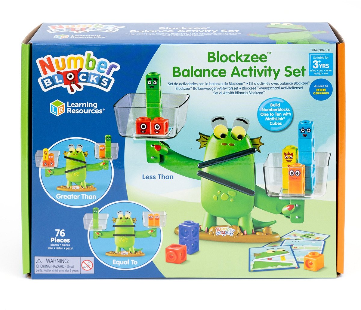 

Игровой набор Learning Resources Numberblocks Весы Blockzee (HM96089-UK)