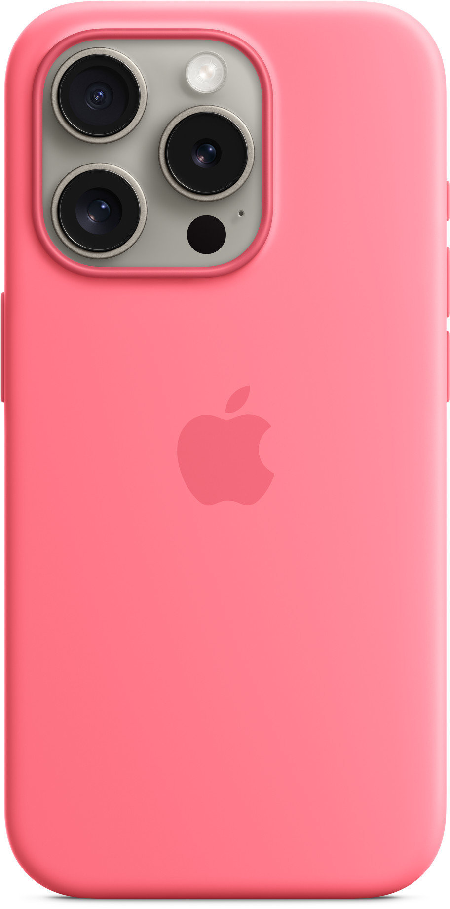 

Apple iPhone 15 Pro Silicone Case with MagSafe - Pink (MWNJ3ZM/A)