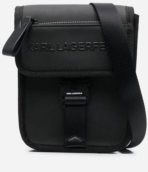 

Чоловіча сумка через плече Karl Lagerfeld K/KOVER Sm Crossbody чорна (226M3064-999)