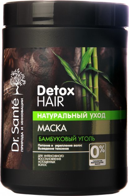 

Dr. Sante Detox Hair Маска для волос Бамбуковый уголь 1000ml