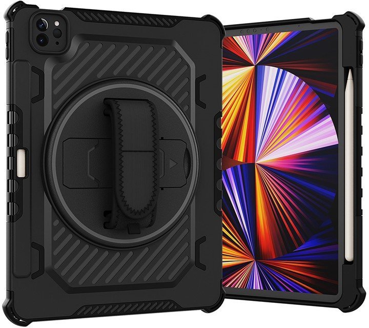 

BeCover Mecha Armored Shockproof Case with Stand Black for iPad Air 2020/iPad Air 2022/iPad Pro 11 (2018-2022) (709934)