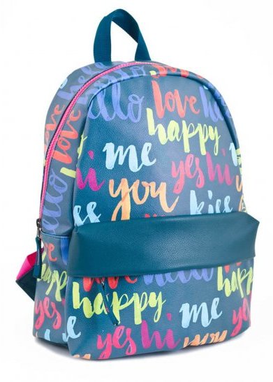 Акція на Рюкзак подростковый Yes ST-28 Happy love, 35x27x13 (553530) від Stylus