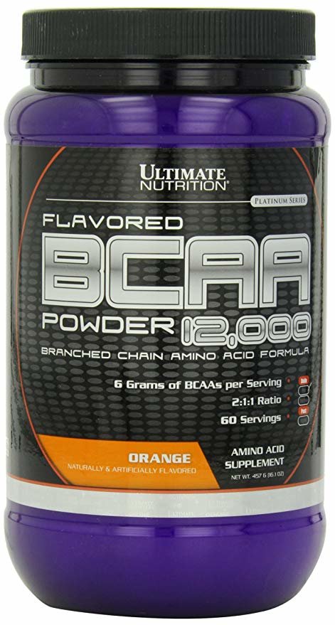 

Ultimate Nutrition Flavored Bcaa 12,000 Powder 457 g /60 servings/ Orange