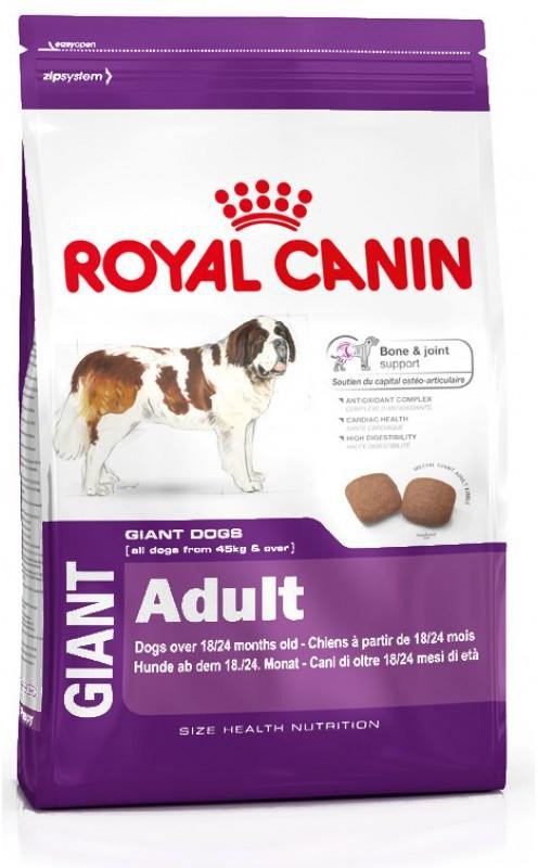 

Корм для взрослых собак Royal Canin Giant Adult, пород крупных размеров, 15 кг