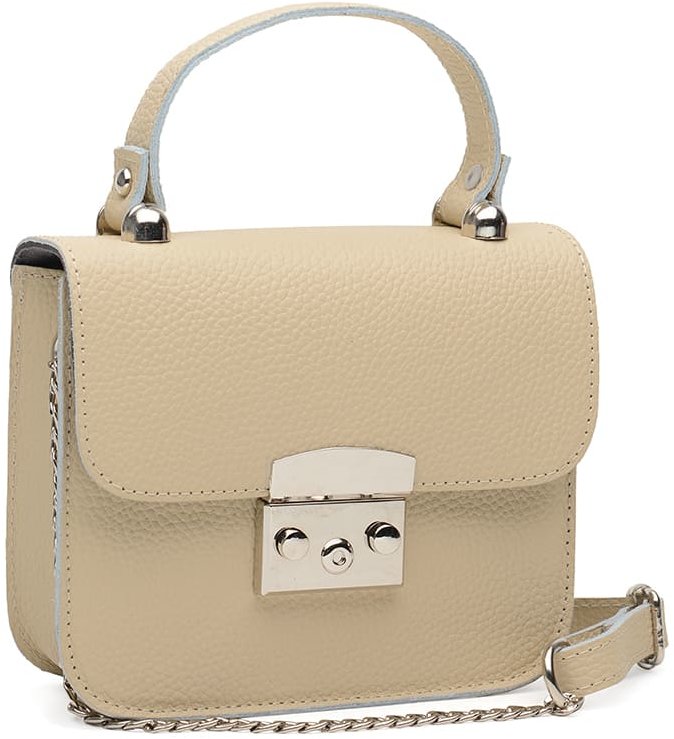 

Жіноча сумка-сетчел Ricco Grande бежева (1l623-beige)