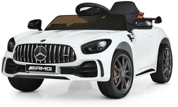 Акція на Детский электромобиль Bambi Racer Mercedes-Benz AMG, белый (M 4181EBLR-1) від Stylus