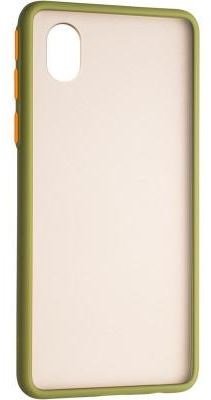 

Gelius Mat Case New with Bumper Green for Tecno Spark 6 Go