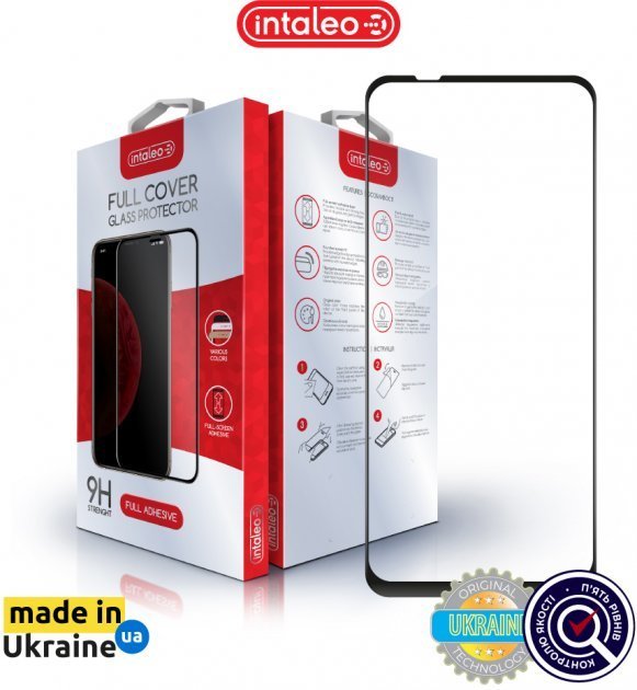 

Intaleo Tempered Glass Full Glue Black для Motorola Moto G14