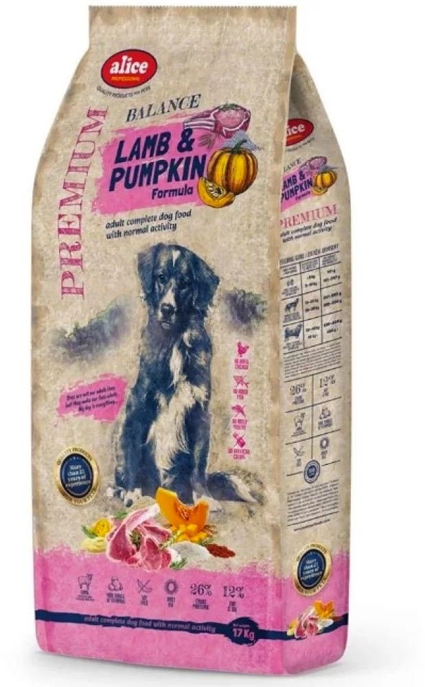 Акція на Сухой корм Alice Professional Premium Balance Lamb&Pumkin с бараниной и тыквой для собак 17 кг (5997328300842) від Stylus