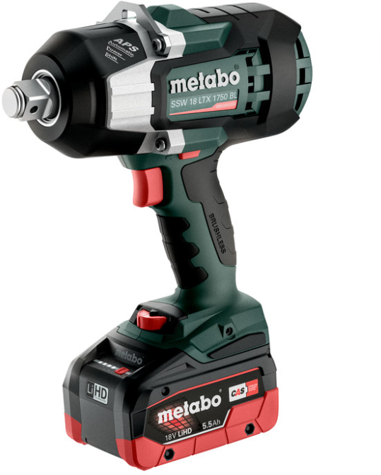 Акція на Гайковерт Metabo Ssw 18 Ltx 1750 (602402660) від Stylus