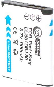 

Аккумулятор ExtraDigital Sanyo DB-L80, D-LI88