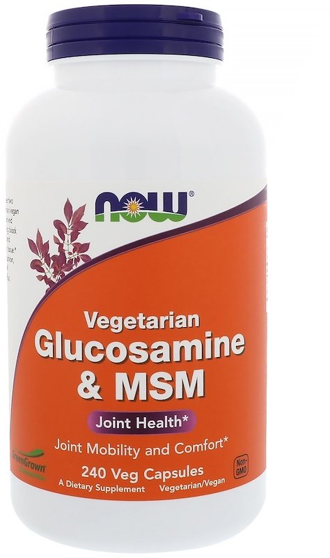 Акція на Now Foods Vegetarian Glucosamine & MSM, 240 Veg Capsules (NOW-03131) від Stylus