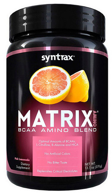 

Syntrax Matrix Amino 370 g /30 servings/ Pink Lemonade