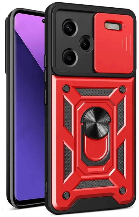 

Mobile Case Camshield Serge Ring Red для Xiaomi Redmi Note 13 Pro+