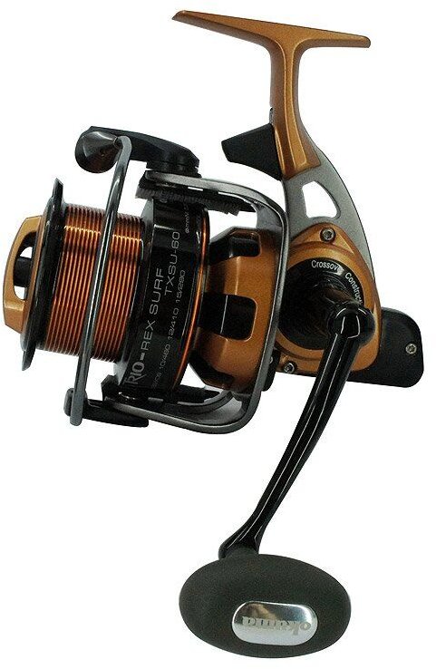 

Котушка Okuma Trio Rex Surf-TXSU-60 Fd 4 + 1BB 4.5: 1