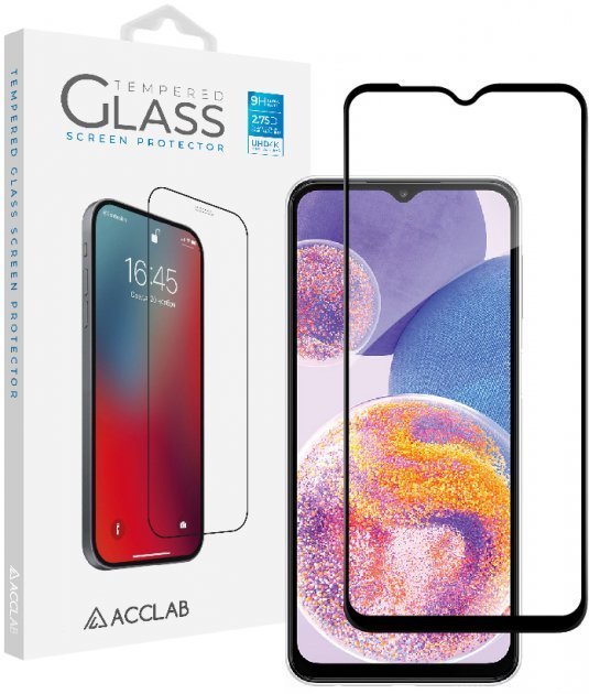 

Acclab Tempered Glass Full Glue Black для Samsung A235 Galaxy A23 4G