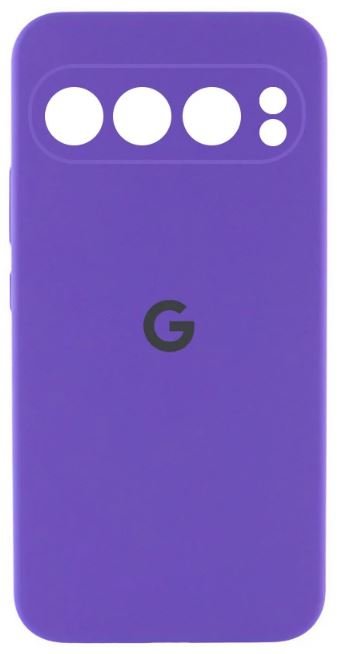 

Lakshmi Premium Silicone Case з Logo Full Camera Amethyst for Google Pixel 9 Pro