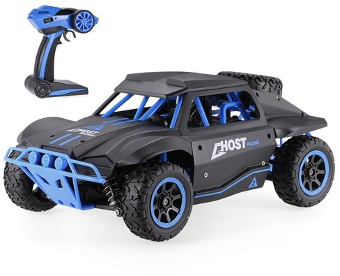 Акція на Машинка на радиоуправлении 1:18 Hb Toys Ралли 4WD на аккумуляторе (синий) від Stylus