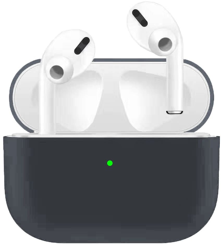 Акція на Чехол для наушников Tpu Case Dark Grey for Apple AirPods Pro від Stylus