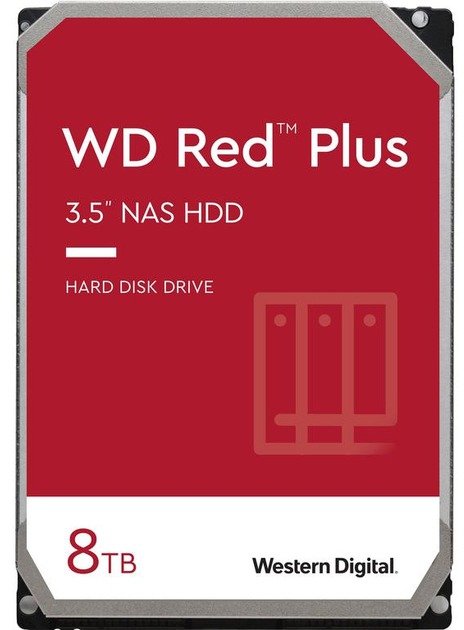 Акція на Wd Red Plus 8TB (WD80EFPX) Ua від Stylus