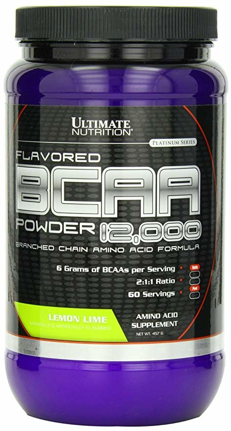 

Ultimate Nutrition Flavored Bcaa 12,000 Powder 457 g /60 servings/ Lemon Lime