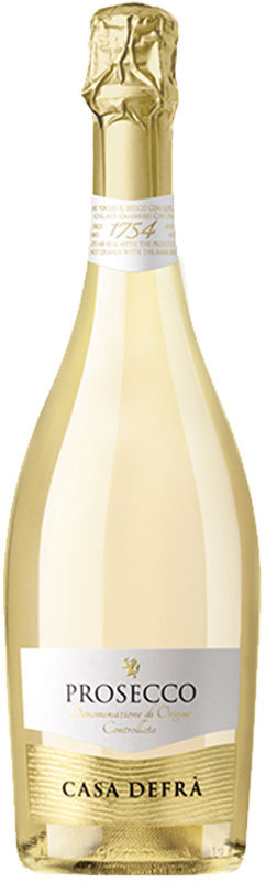 

Ігристе вино Casa Defra Prosecco Spumante Brut біле 0.75 л (WHS8008900005486)