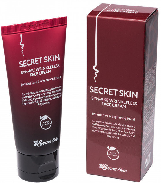 

Secret Skin Syn-Ake Wrinkleless Face Cream Крем для лица с пептидом змеиного яда 50 g