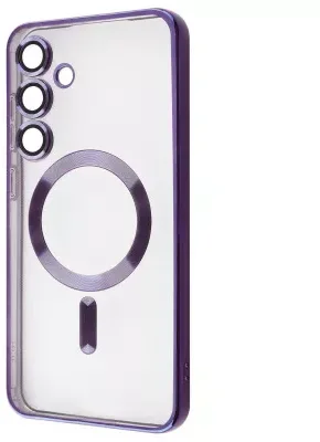 

Wave Metal Color Case with Magnetic Ring Deep Purple для Samsung S721 Galaxy S24 Fe