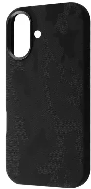 

Wave Khaki Case with Magnetic Ring Black для iPhone 16