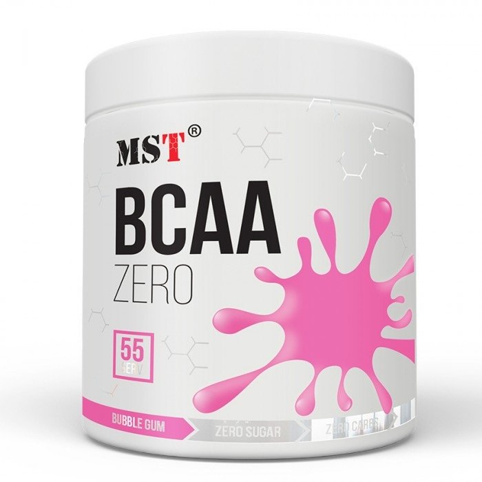 

Mst Nutrition Bcaa Zero 330 g /55 servings/ Bubble Gum