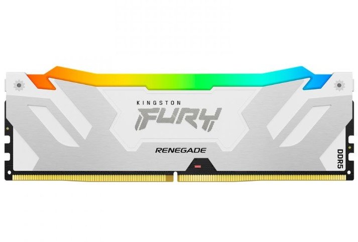 Акція на Kingston Fury 16 Gb DDR5 7200 MHz Renegade Silver/White Rgb (KF572C38RWA-16) від Stylus