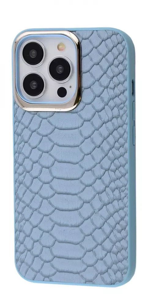 

Kajsa Snake Pattern Sierra Blue for iPhone 13 Pro