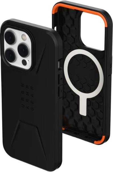 

Urban Armor Gear Uag Civilian Magsafe Black (114038114040) for iPhone 14 Pro