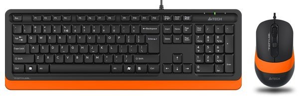 

A4Tech Fstyler F1010 Black/Orange