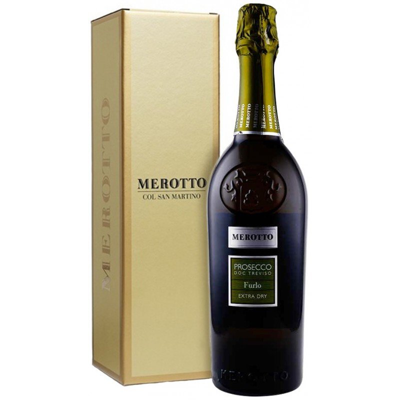 Акція на Игристое вино Merotto Furlo Prosecco Extra Dry (0,75 л) (BW40412) від Stylus