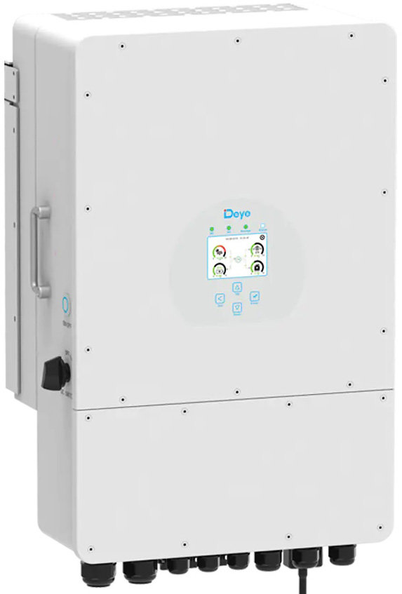 

Гібридний сонячний інвертор (hybrid) Deye SUN-6K-SG04LP3-EU (3-х фазний)