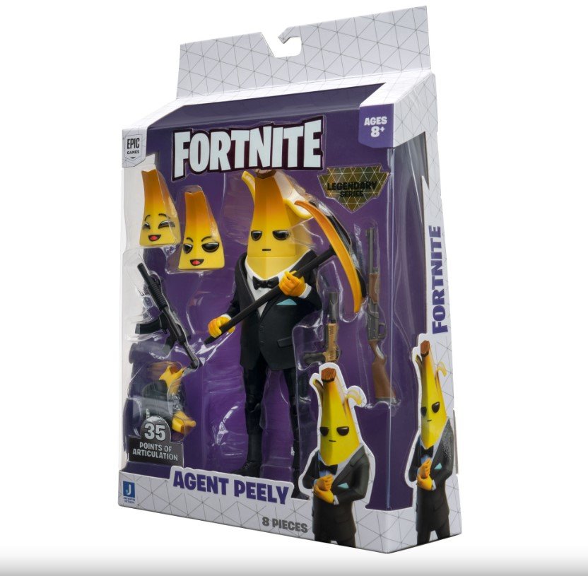 

Коллекционная фигурка Jazwares Fortnite Legendary Series Agent Peely-Base S8 15 см (FNT0654)