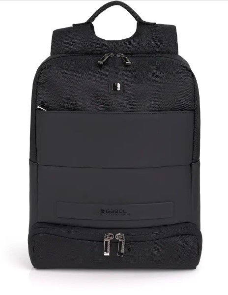 

Рюкзак для ноутбука Gabol Expandable Backpack Capital 9/11L Black черный (413156-001)