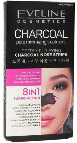 

Eveline Cosmetics Charcoal Nose Strips Маска для лица 3 шт