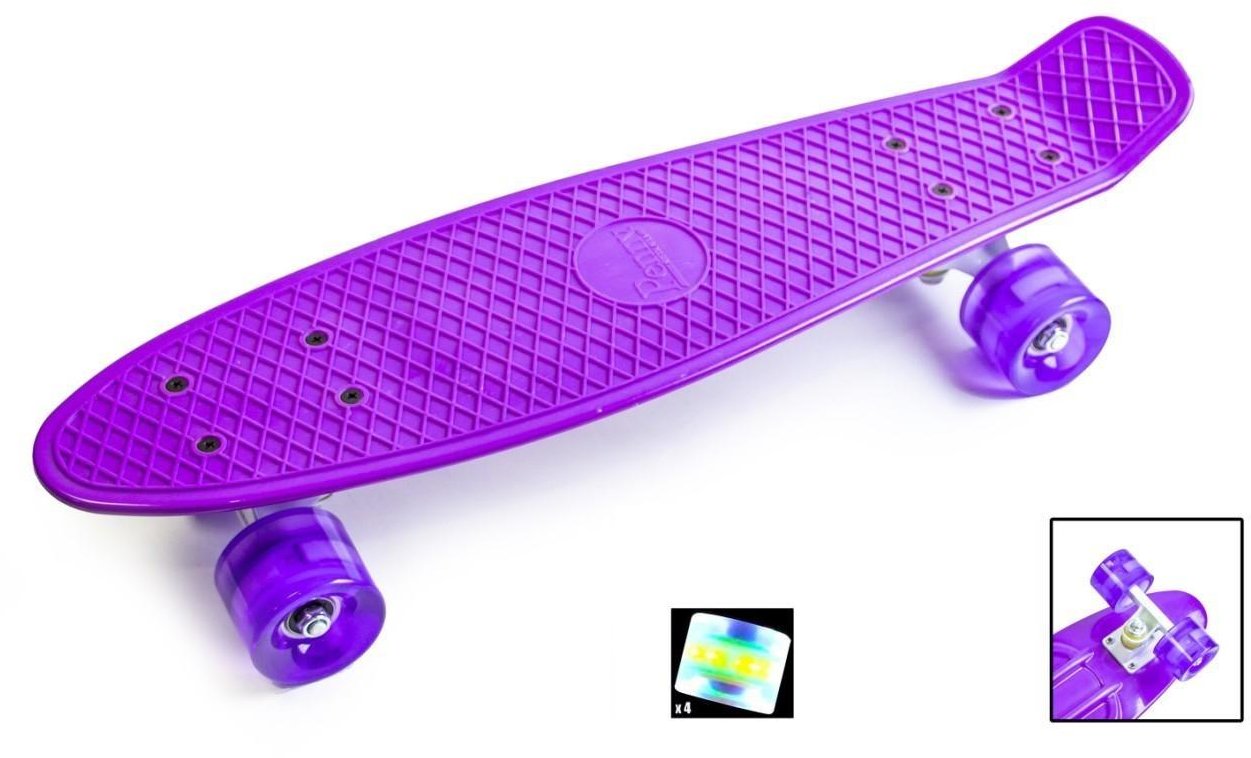 

Penny Board Violet Светящиеся колеса