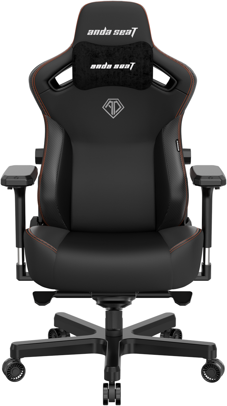 Акція на Кресло игровое Anda Seat Kaiser 3 Black Size Xl (AD12YDC-XL-01-B-PV/C) від Stylus