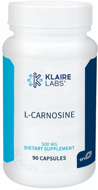 

Klaire Labs L-Carnosine 500 mg L-карнозин 90 капсул