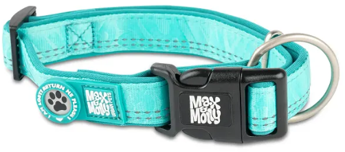 Акція на Ошейник Max & Molly Smart Id Collar - Matrix 2.0 Turquoise/M для собак (4255636811018) від Stylus