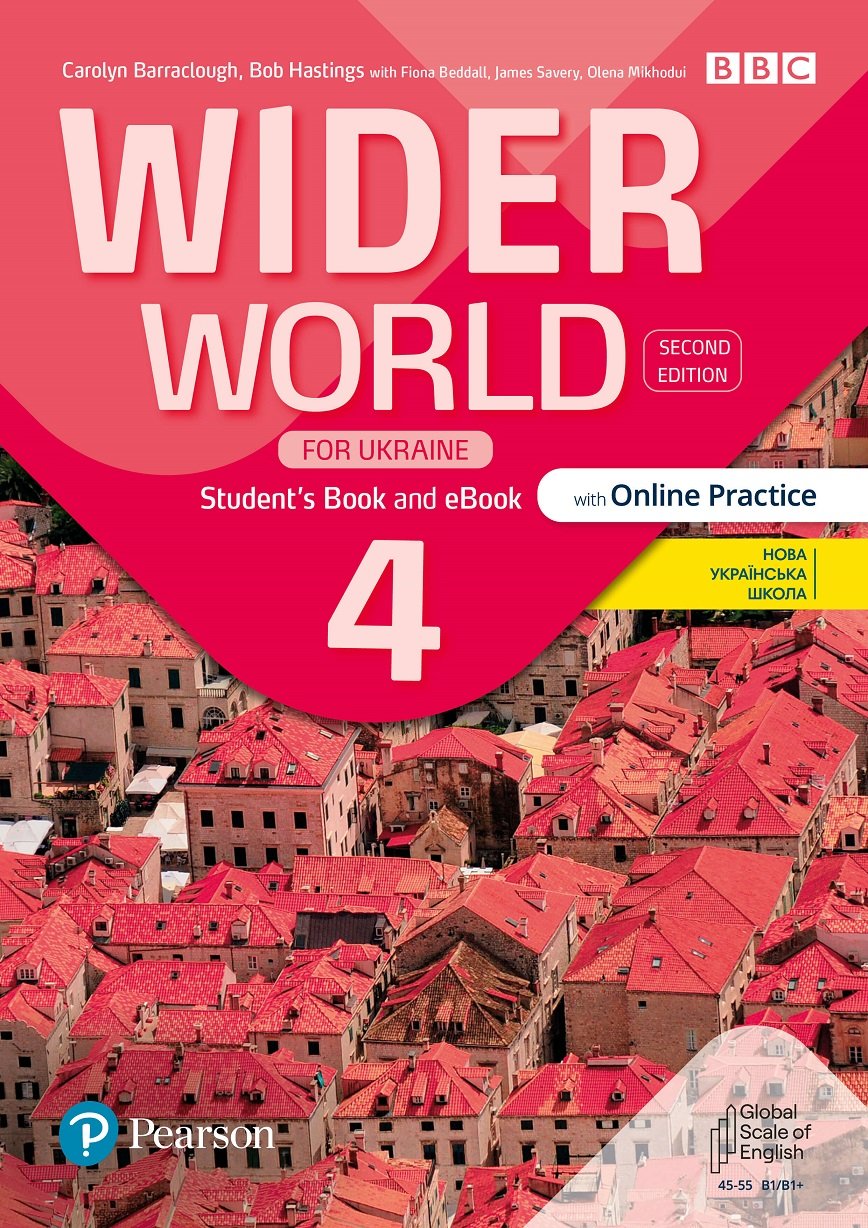 

Wider World 2nd Ed for Ukraine 4 Student Book+eBook with Online Practice