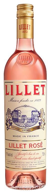 

Аперитив на основе вина Lillet Rose 0.75л 17% (STA3057230000277)