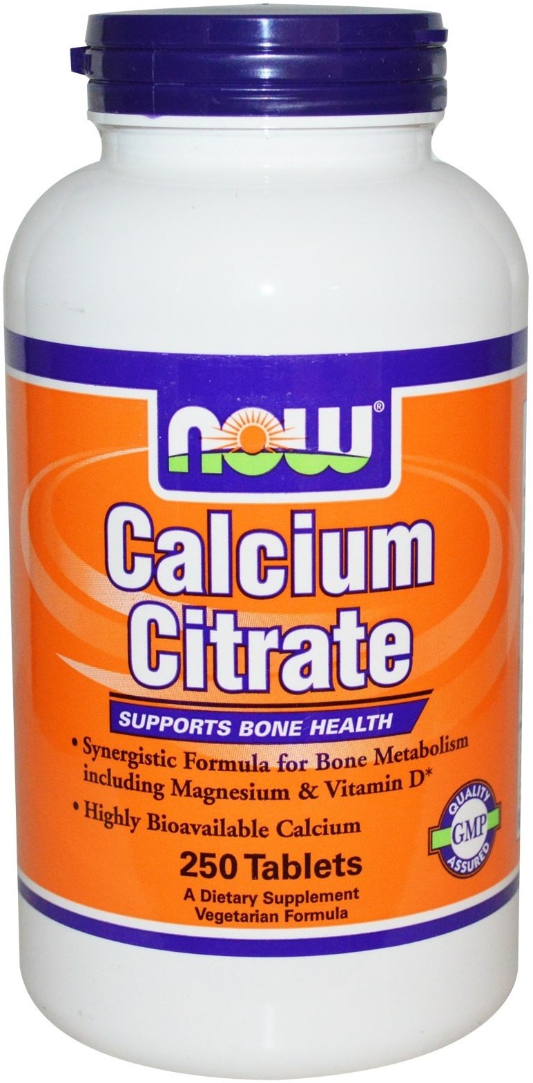 

Now Foods Calcium Citrate Tablets 250 tabs