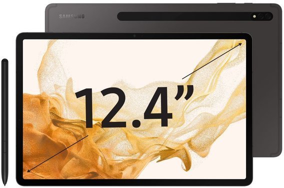 

Samsung Galaxy Tab S8+ 8/128GB 5G Graphite (SM-X806BZAA) Ua