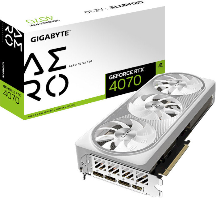 

Gigabyte GeForce Rtx 4070 Aero Oc V2 12G (GV-N4070AERO OCV2-12GD)