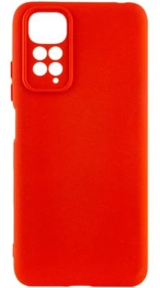 

Lakshmi Case Silicone Cover Full Camera Red для Xiaomi Redmi Note 11 (Global) / Note 11S